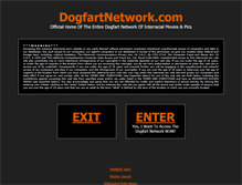 Tablet Screenshot of dogfartnetwork.com